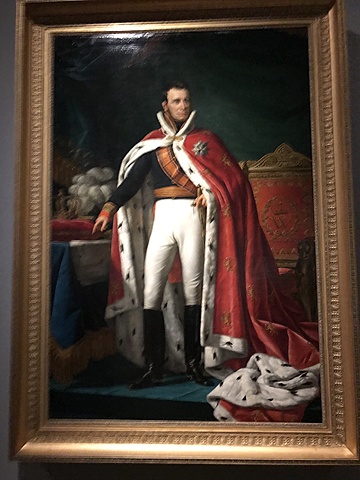 Portret van Willem I, koning der Nederlanden.