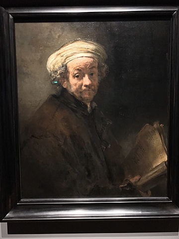 Zelfportret als de apostel Paulus