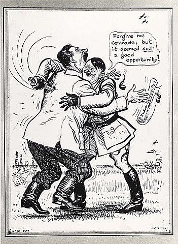 Nazis break the non aggression pact