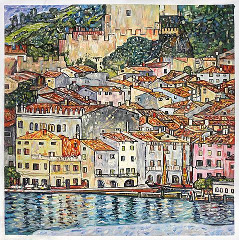 Malcesine on lake Garda