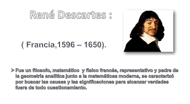 René Descartes