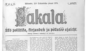 ajaleht ,,Sakala"