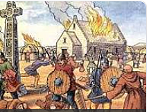 The Viking Raids Began