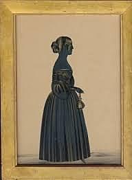 Silhouettes and white wigs