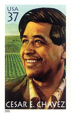 Hispanic Americans: cesar chavez publicizes the plight of migrant workers