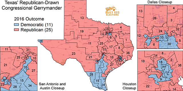 Hispanic Americans: Multi-member electoral districts in Texas outlawed