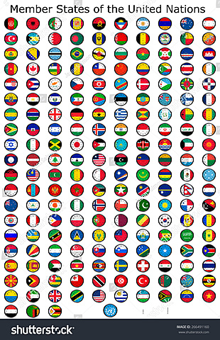 IBO presence in the 193 states that conform the UNO