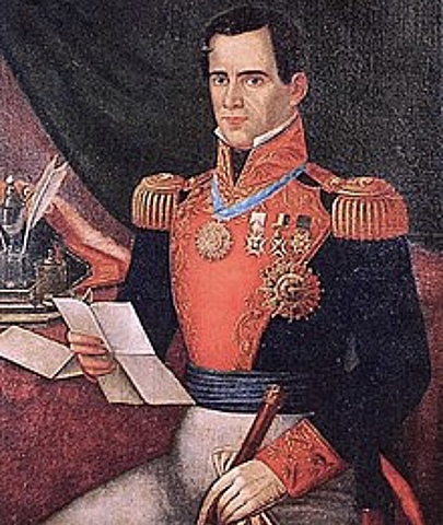 Antonia Lopez de Santa Anna was elected president in Mexico (1833)