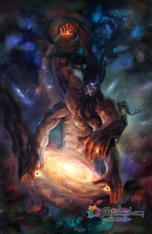 Création du monde et de l'univers