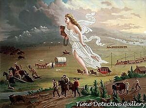 Manifest Destiny is first talked about