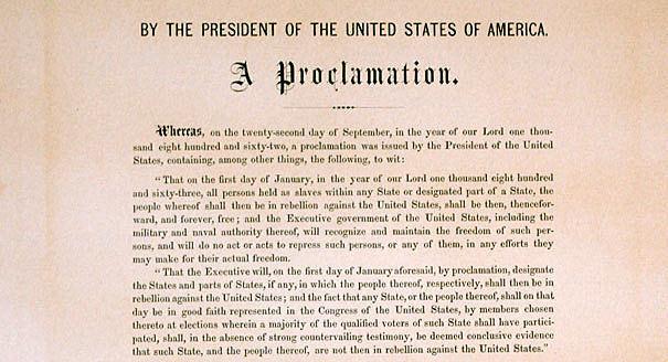 Emancipation Proclamation