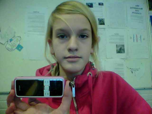 jag fick min första (och enda hittils) mobil!