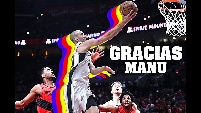 Gracias Manu! (Emanuel Ginóbili tribute montage)