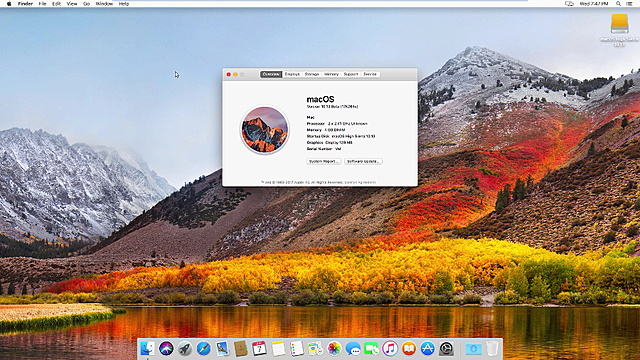 MacOS X High Sierra