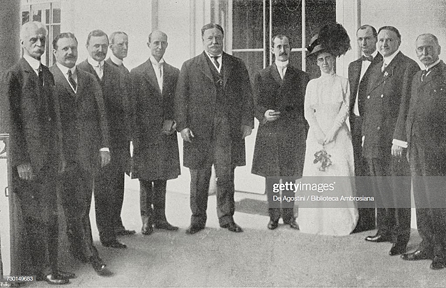 Pres.Taft welcomes the Wrights