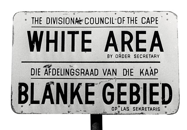 Appartheid Zuid-Afrika