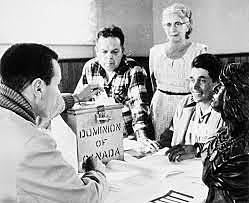 Native Canadians Given the Vote