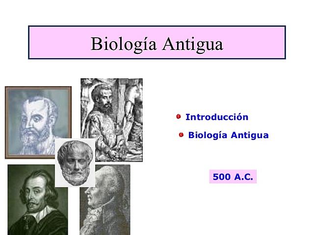 ETAPAS DE LA BIOLOGIA