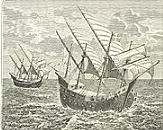 Dias of Portugal sails to the southern tip of Africa