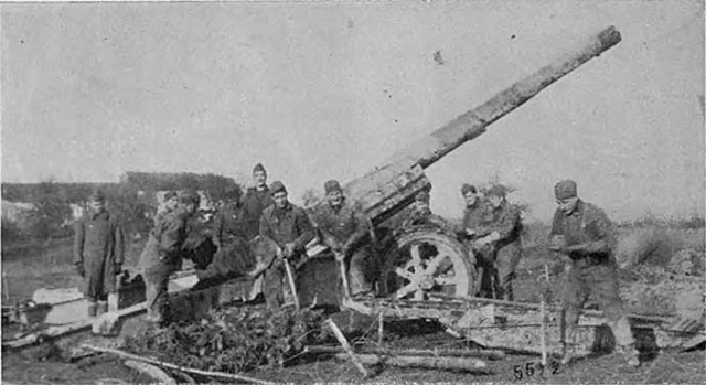 August- The French 155mm Grande Pussane Filoux gun (GPF) was first used.