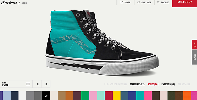 A Vans cria o Vans Customs