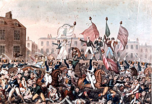 Great Britain: Peterloo Massacre