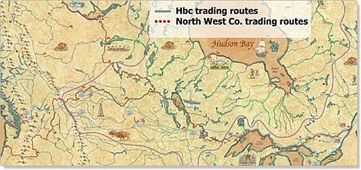 Hudson Bay Company chartered as the first company to trade fur