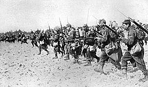 Germany attacks France and belgium