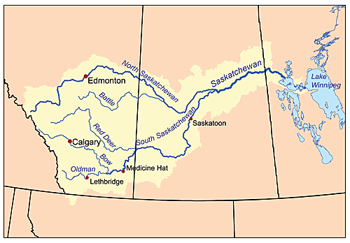The Saskatchewan River fur trade