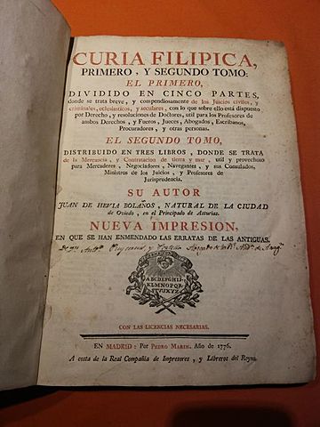 Juan de Hevia y Bolaños.