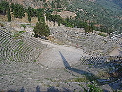 Teatro griego de Delfos