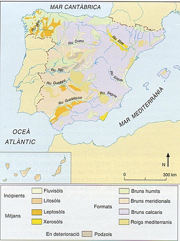 Espanya amb molt sol