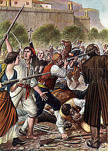 Revolts in southern Italy and Sardinia crushed