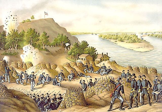 Battle at Vicksburg