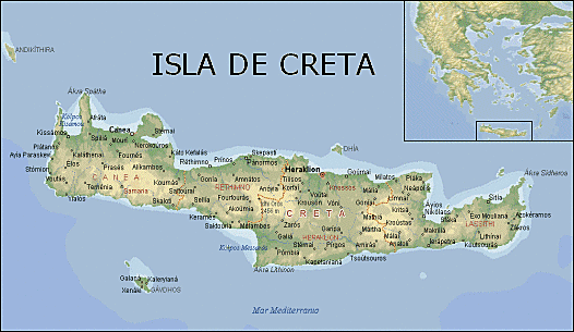 Europa Primeros asentamientos Creta