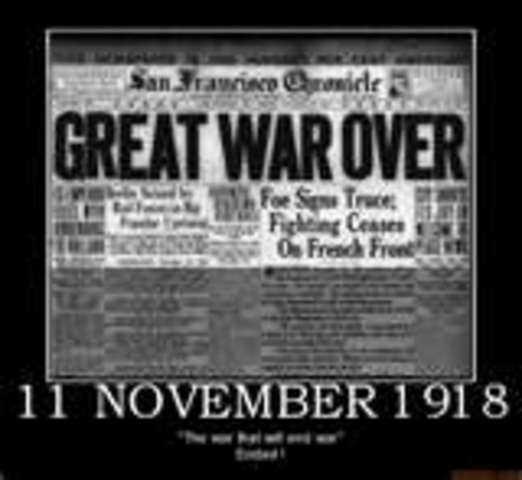 End of WWI