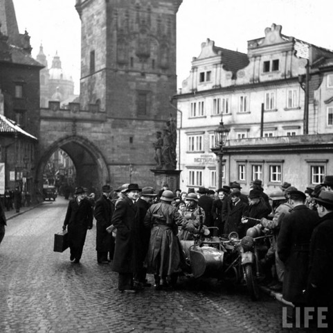 Czechoslovakia falls to Hitler