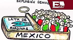 Explosión demográfica en México.