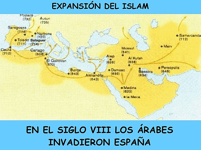 Llegan los Arabes a España