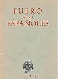 Fuero de los Españoles.