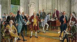 Timeline: Den amerikanske uavhengighetskampen