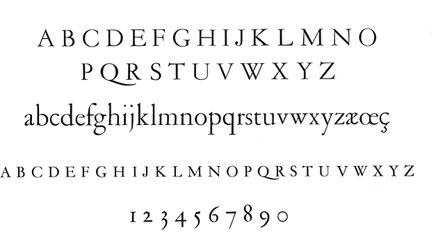 Tipografía Garamond