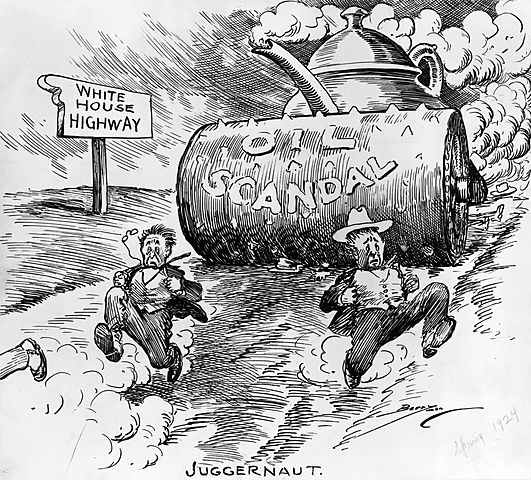 President Harding's Scandals and Death