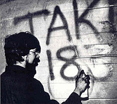 Taki became the first famous graffiti writer.