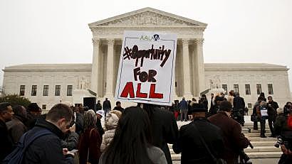 Supreme Court bans positive discrimination at school entry american public