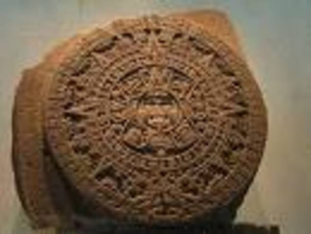 Two massive Aztec sculpturesare dug up in Mexico City