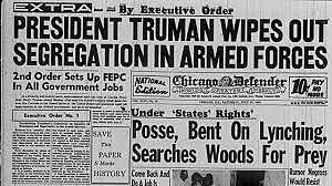 African Americans- Truman Orders the Desegregation of Armed Forces