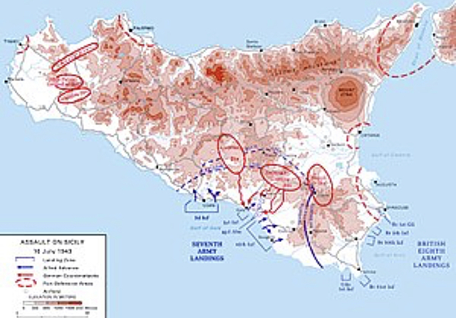 Allied invasion on Italy