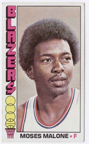 Moses Malone becomes first player to sign with professional team right out of high school