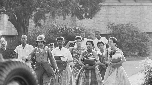 African Americans - Little Rock Nine